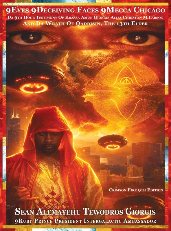 9Eyes 9Deceiving Faces 9Mecca Chicago Da 9th Hour Testimony Of Krassa Amun Giorgis Alias Christon M Larson And The Wrath Of Qaddisin The Mysterious ... Edition - A Storyboard-Driven Visual Narrativ