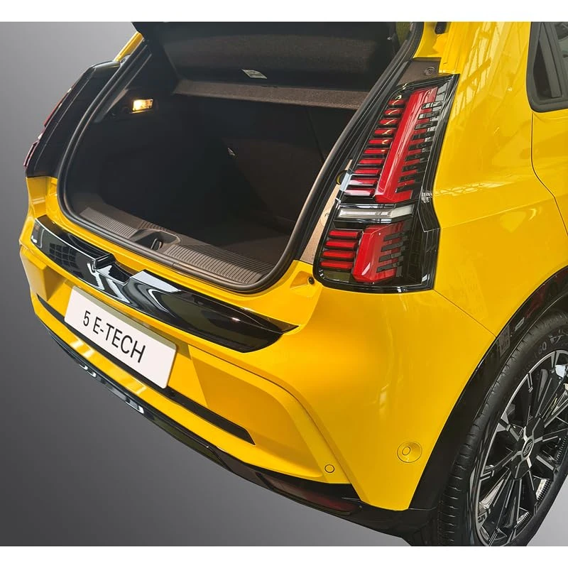 RGM ABS Rear bumper protector compatible with Renault 5 E-Tech 2024- Gloss Black - Image 1