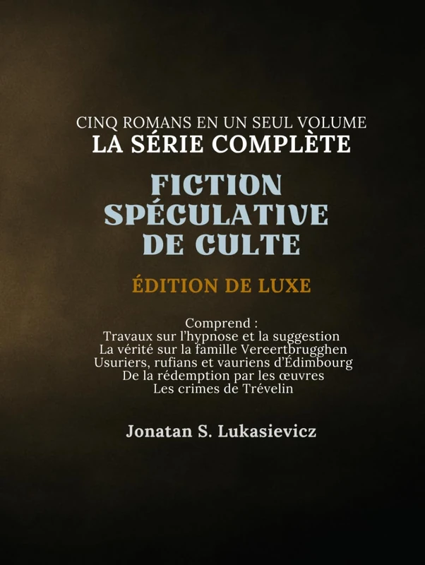 SÉRIE COMPLÈTE DE CINQ ROMANS : FICTION SPÉCULATIVE DE CULTE: ÉDITION DE LUXE - Image 1