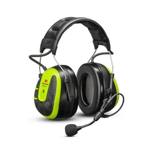 3M PELTOR WS ALERT X+, App, Bright Yellow, Headset, Headband, Bluetooth, MRX21A3WS7, USB-C,1 per Package