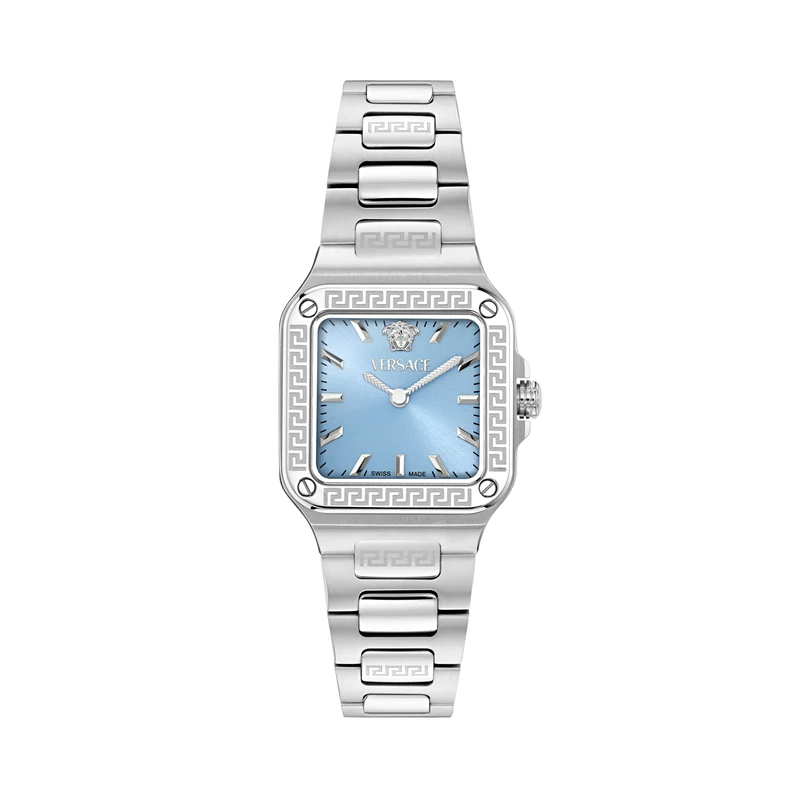 Versace Women's Analogue Quartz Watch Greca Edge Swiss Made