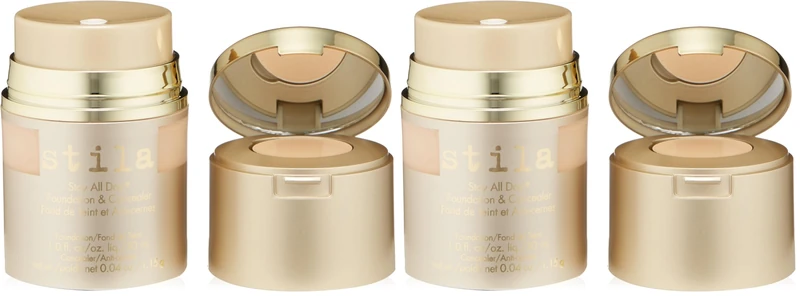 Stila Stay All Day Foundation & Concealer, 30 ml (Pack of 2)