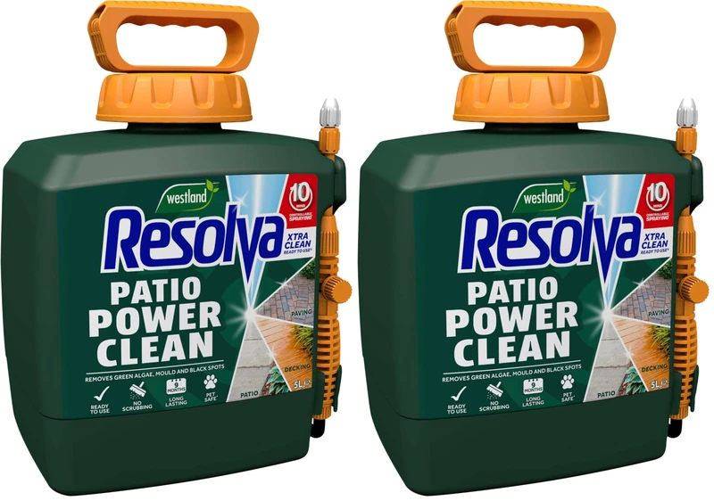 Resolva Xtra Clean RTU Patio Power 5L Power Pump (Pack of 2) - Image 1