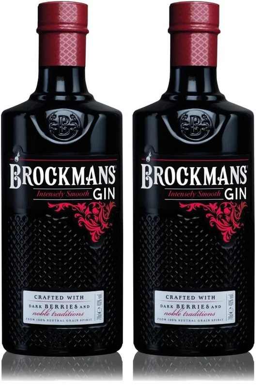 Brockmans Intensely Smooth Gin | 70cl 40% ABV | Award-Winning Premium English Gin | Crafted with Dark Berries & Noble Traditions | Ultra-Smooth, Distinctive Taste | Perfect for Cocktails, G&T & Gifts - Image 1
