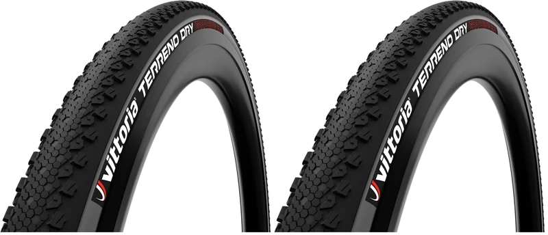 Vittoria Terreno T30 Fine Loose 700x40c Gravel Endurance Full Black G2.0 (Pack of 2)