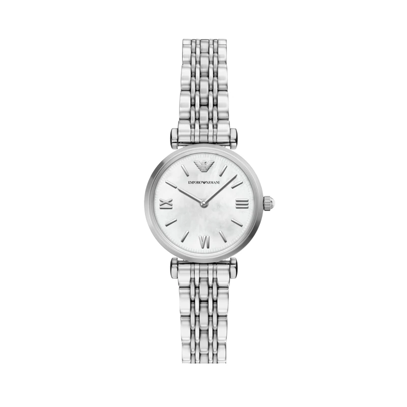 Emporio Armani Women's 28MM Silver-Tone Stainless Steel Watch, AR11768