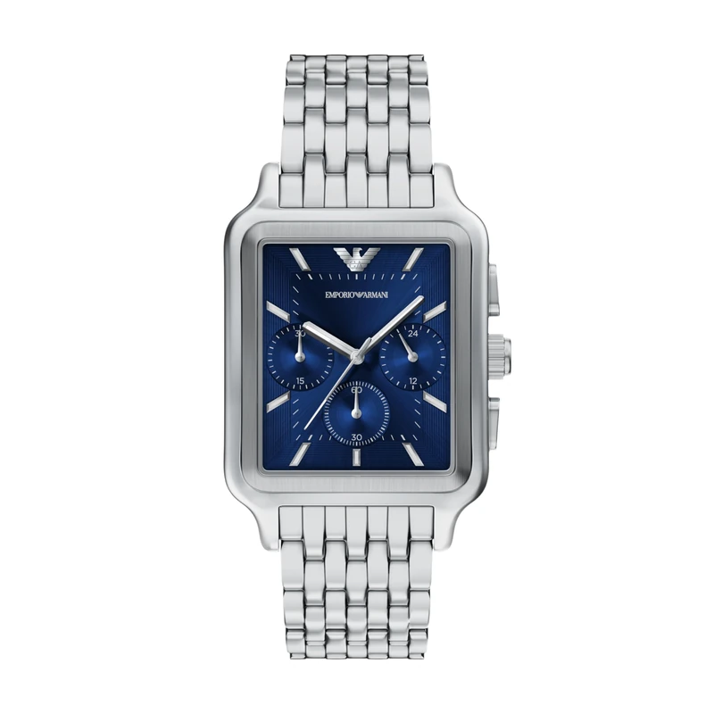 Emporio Armani Men's 38MM Silver-Tone Stainless Steel Watch, AR11750