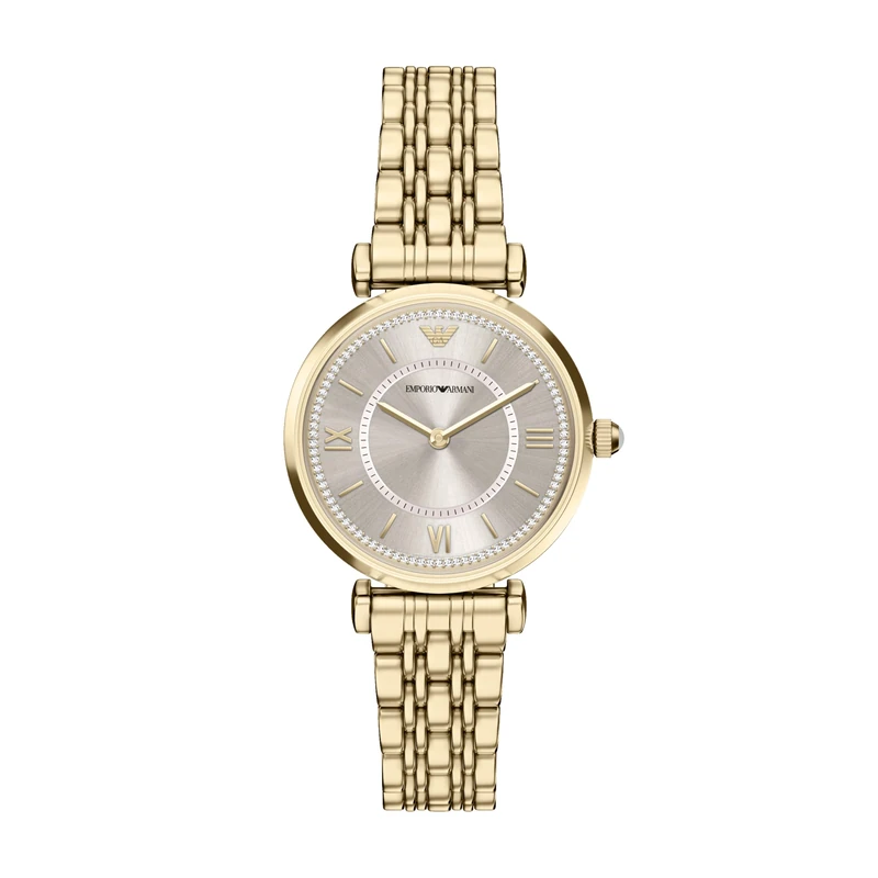 Emporio Armani Women's 32MM Gold-Tone Stainless Steel Watch, AR11766