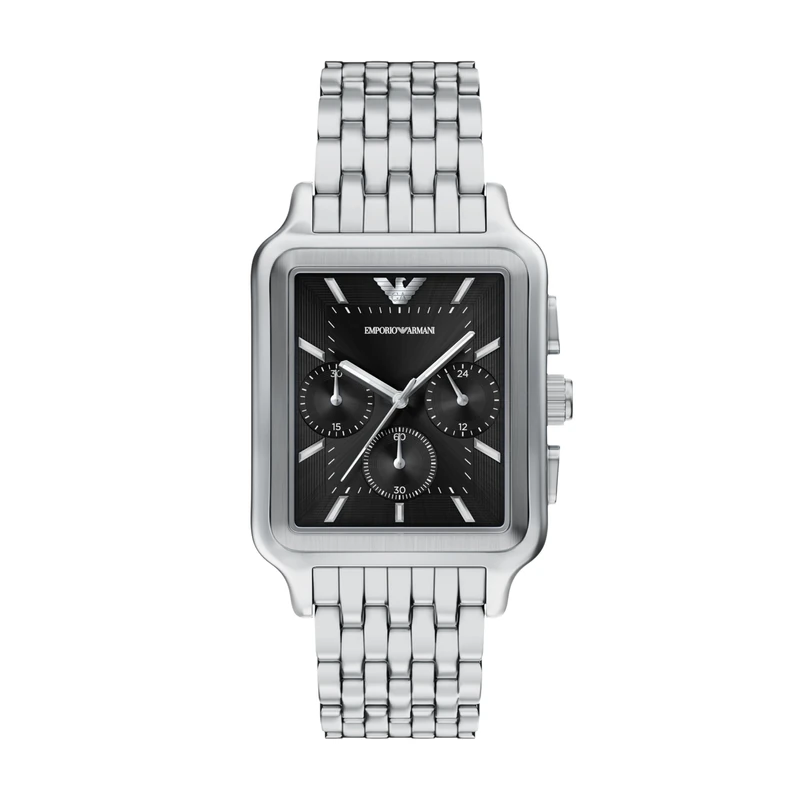 Emporio Armani Men's 38MM Silver-Tone Stainless Steel Watch, AR11751
