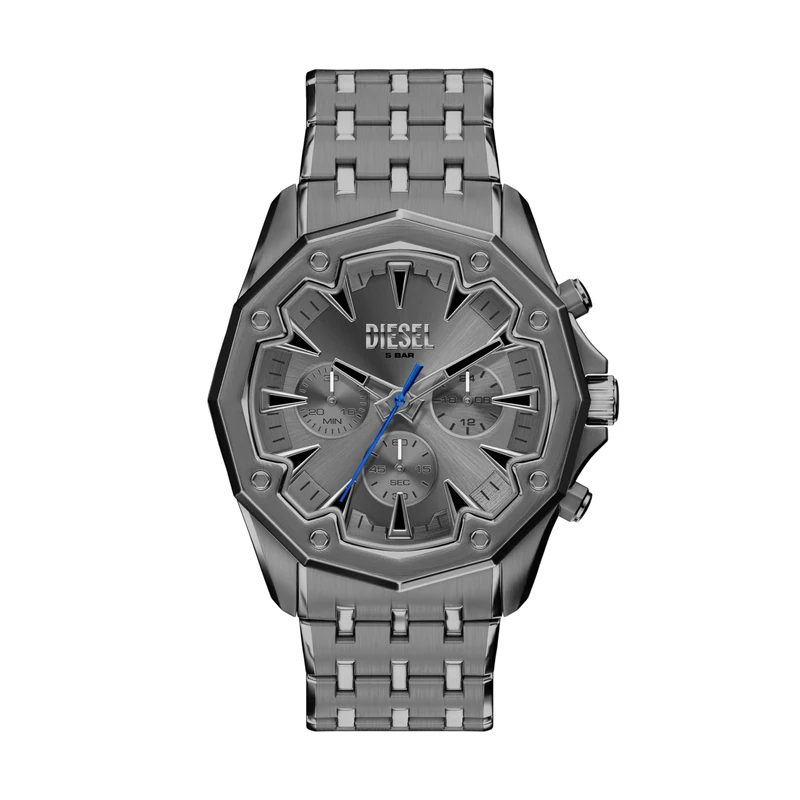 Diesel Stinger Men's 46MM Gun-Metal Stainless Steel Watch, DZ4708