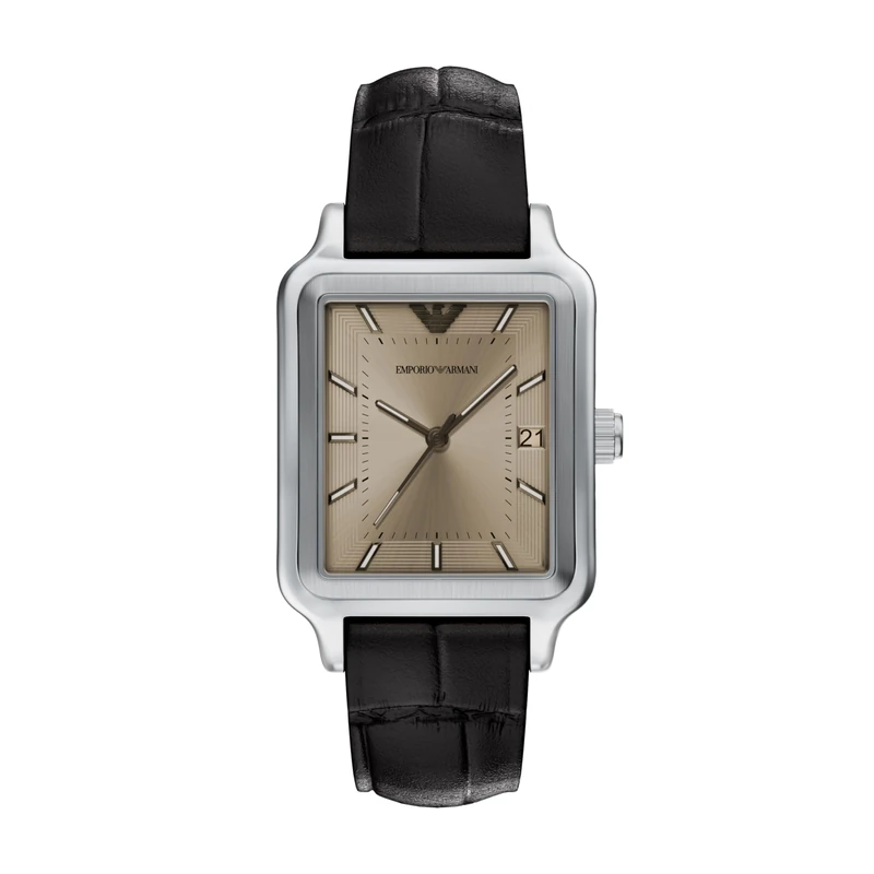 Emporio Armani Men's 36MM Silver-Tone Stainless Steel Watch, AR11756