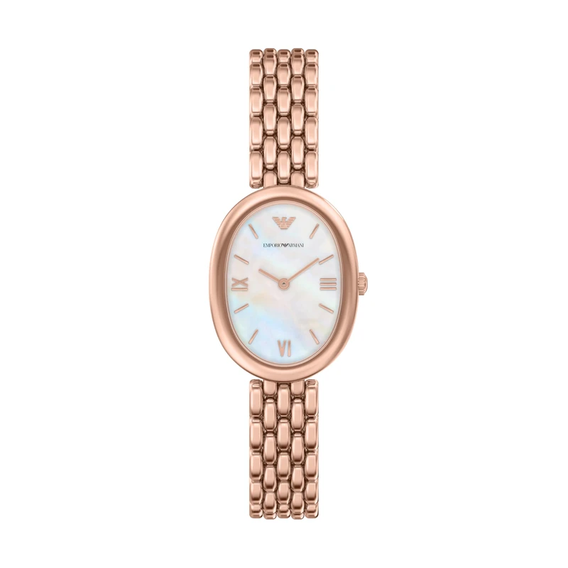 Emporio Armani Women's 34MM Rose Gold-Tone Stainless Steel Watch, AR11775