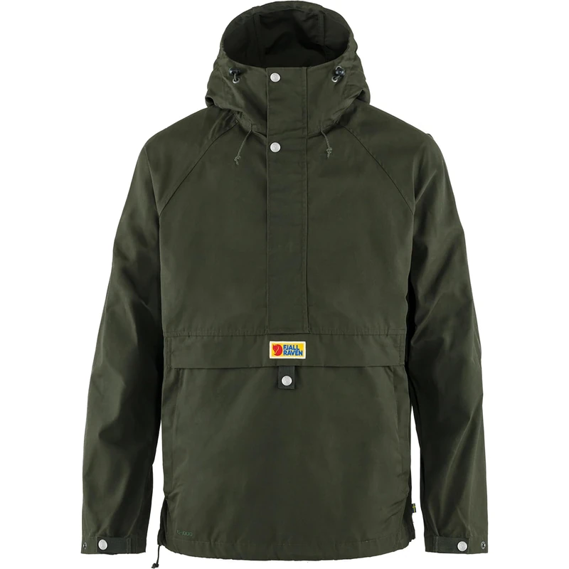 Fjällräven Men's Vardag Anorak, Deep Forest Laurel Green, M