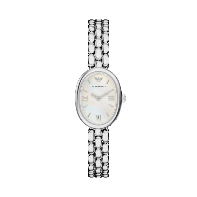 Emporio Armani Women's 28MM Silver-Tone Stainless Steel Watch, AR11776