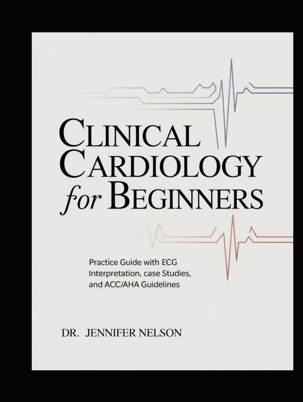 CLINICAL CARDIOLOGY FOR BEGINNERS: Practice Guide with ECG Interpretation, Case Studies, and ACC/AHA Guidelines