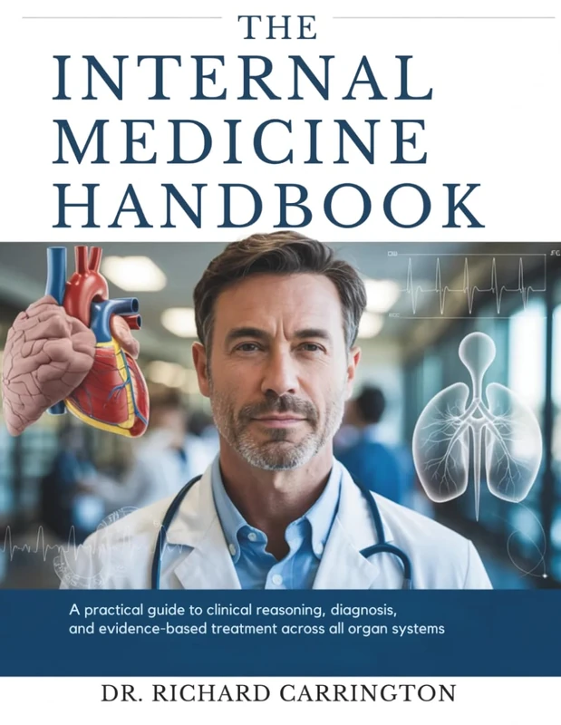 THE INTERNAL MEDICINE HANDBOOK: A Practical Guide to Clinical Reasoning, Diagnosis, and Evidence-Based Treatment Across All Organ Systems