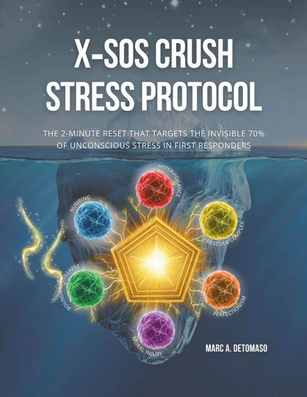 X-SOS Crush Stress Protocol: The Two Minute Reset That Targets The 70% Of Unconscious Stress In First Responders (X-ray of a Spirit)