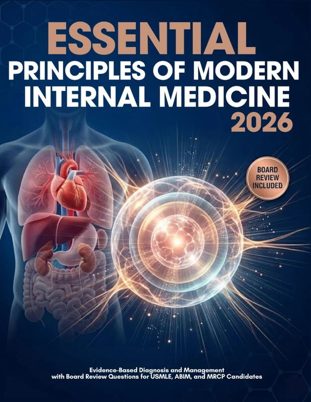Essential Principles of Modern Internal Medicine 2026: Evidence-Based Diagnosis and Management with Board Review Questions for USMLE, ABIM, and MRCP Candidates