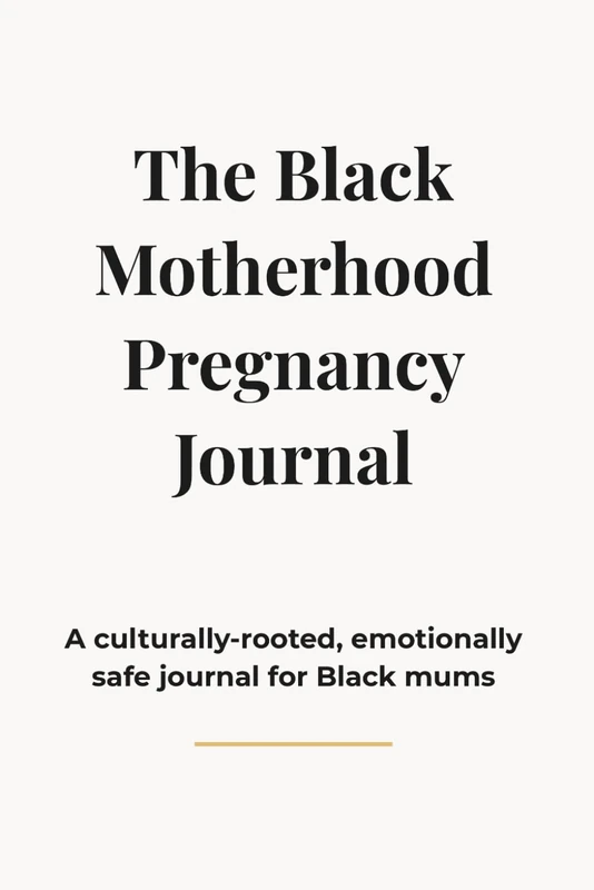 HERITAGE MAMA PREGNANCY JOURNAL: Guided Edition: A culturally rooted guided experience for Black women with weekly prompts and emotional reflection - Image 1