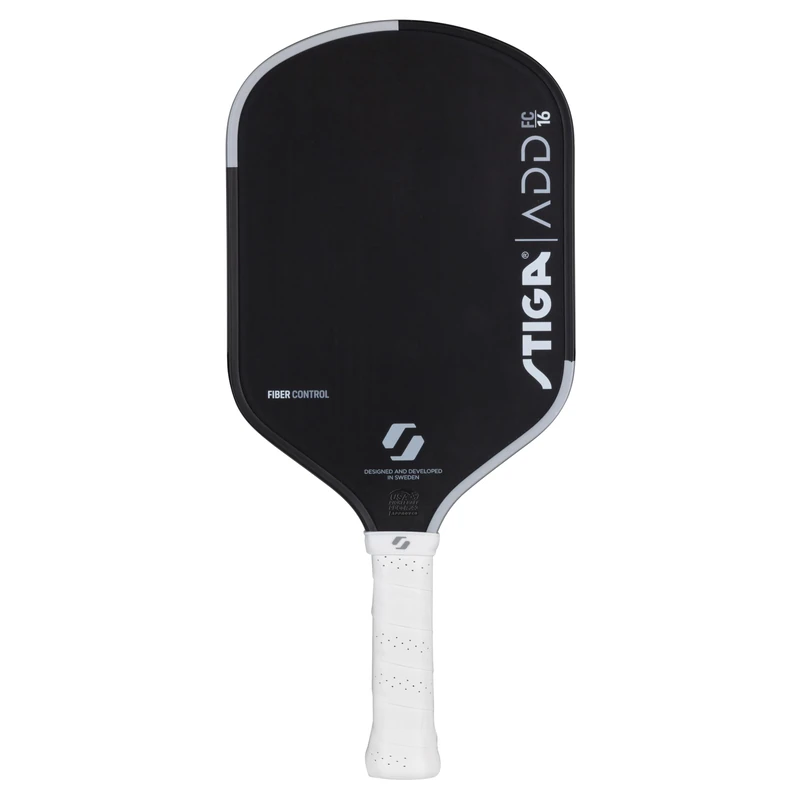STIGA ADD 16 Hybrid Pickleball Racket – Control, spin, & forgiving feel | Fibreglass, PP Honeycomb core |Midweight | For new players | USAPA-approved - Image 1