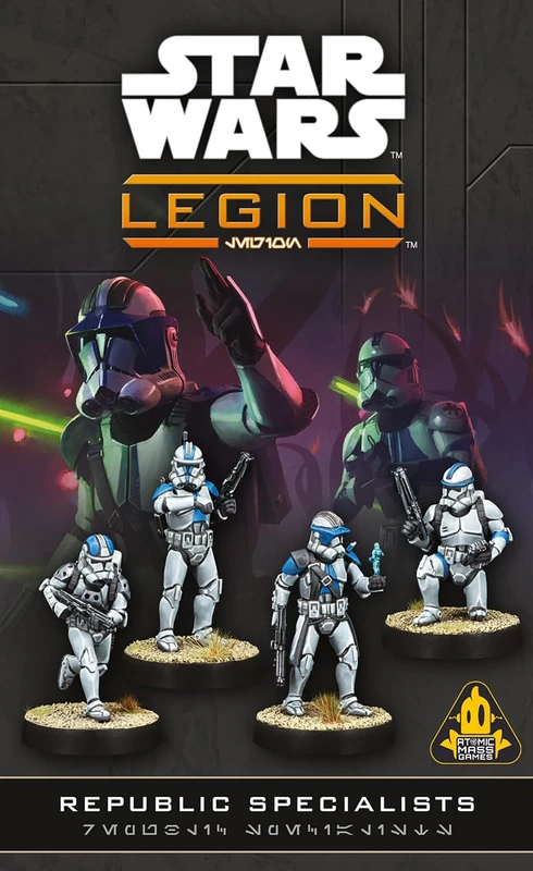 Asmodee | Star Wars: Legion - Republic Specialists | Miniatures Game | Ages 14+ | 2 Players | 90 Minutes Playing Time
