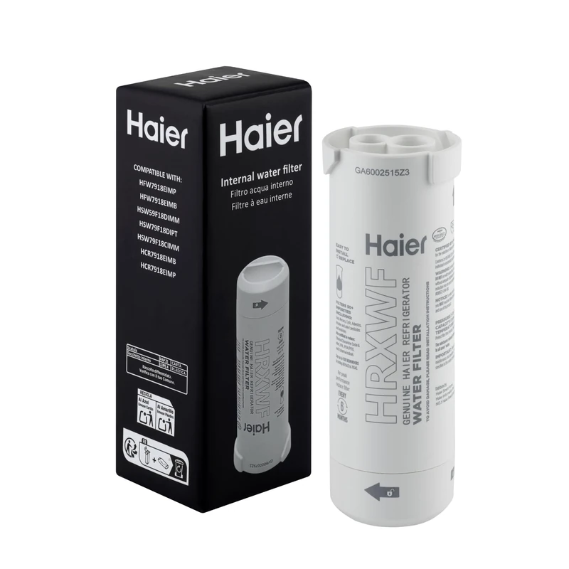 Haier Refrigerator Water Filter – Removes 50+ Impurities, Improves Taste & Smell, Reduces Harmful Chemical Contaminants, Long‑Lasting, Easy to Install and Replace, Compatible with Haier Refrigerators