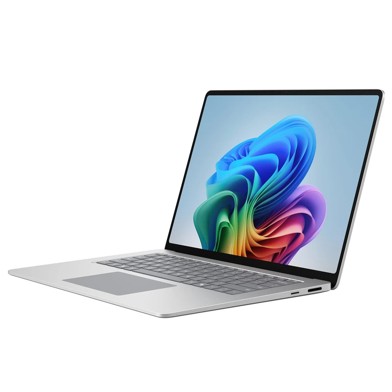 Microsoft Surface Laptop | 15" LCD | Snapdragon X2 Plus (10 Core) | 16GB RAM | 512GB SSD | Platinum | Windows 11 Home | Latest Model (8th Edition)