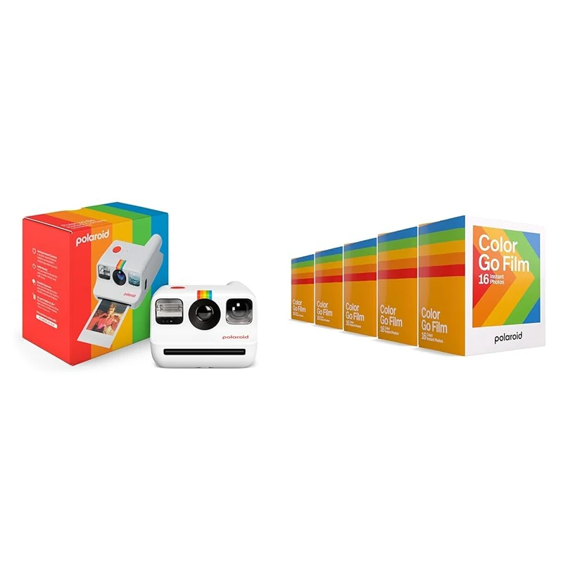 Polaroid Go Generation 2 White + Go color film - 80 photos - 10 packs