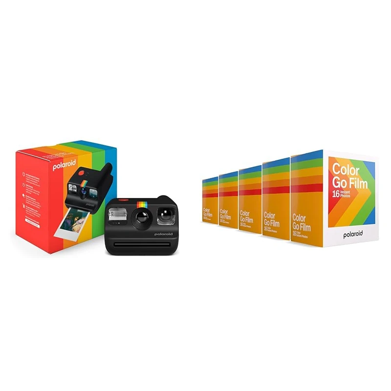 Polaroid Go Generation 2 Black + Go color film - 80 photos - 10 packs
