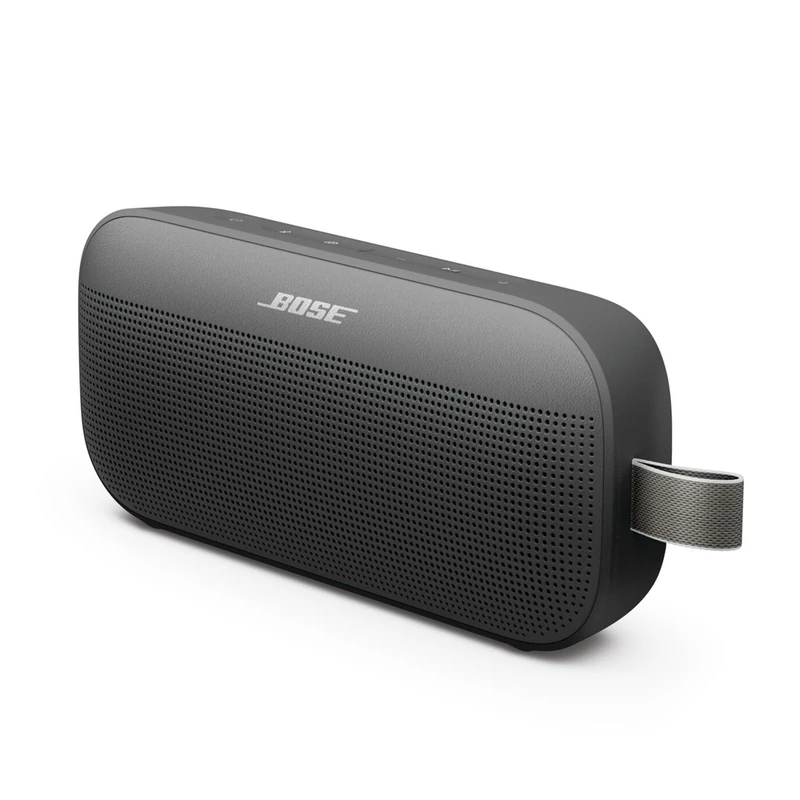 Bose SoundLink Flex SE Portable Bluetooth Speaker (2nd Gen), Small Portable Wireless Outdoor Speaker with Hi-Fi Audio, Microphone-Free, Up to 12 Hours Battery Life, Waterproof and Dustproof, Black
