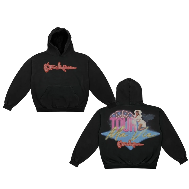 Doja Cat Official Tour Ma Vie Logo Black - Image 1