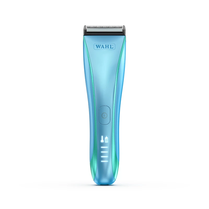 Wahl Motiva 2 Blue Ivy Cordless Pet Clipper Kit for Dog Grooming with 5‑in‑1 Fine Blade, Up to 3‑Hour Run Time, USB‑C Charging, Digital Display, Travel Lock and Metal Guide Combs 3 mm and 10 mm
