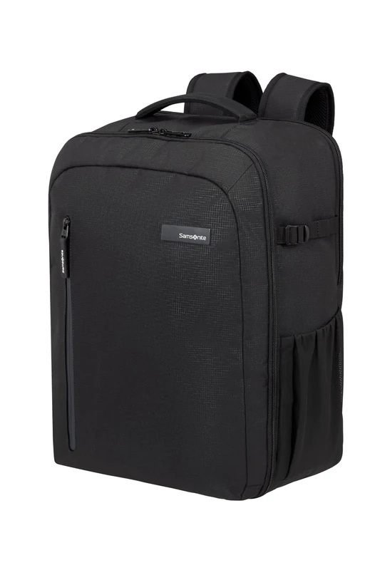 Samsonite Roader - Cabin Backpack 45x36x20 cm - Carry-On for EasyJet, Underseat Bag with Laptop Compartment 17.3", 36 L, 0.90 KG, Black (Deep Black) - Image 1