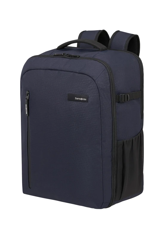 Samsonite Roader - Cabin Backpack 45x36x20 cm - Carry-On for EasyJet, Underseat Bag with Laptop Compartment 17.3", 36 L, 0.90 KG, Blue (Dark Blue)