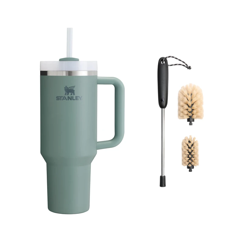 STANLEY 1913 Quencher H2.0 1.2L + Cleaning Brush - Shale