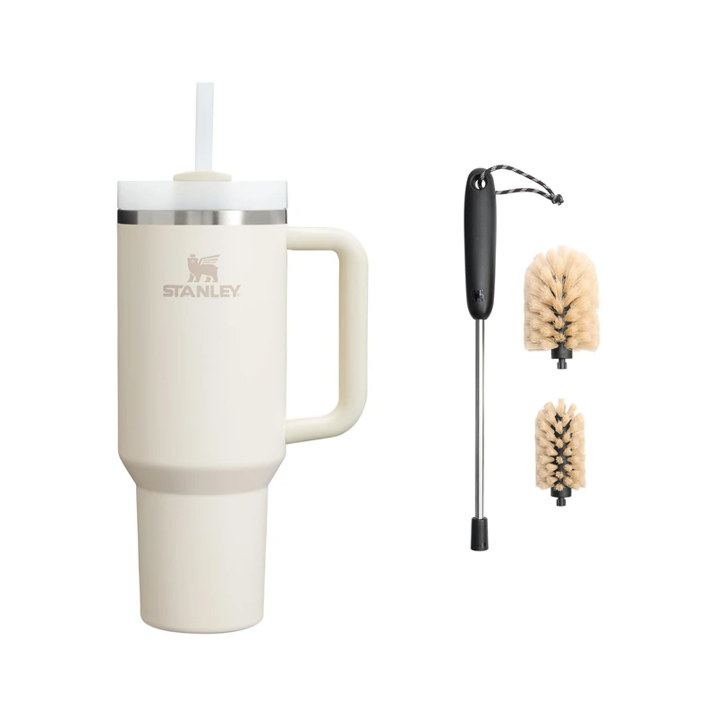STANLEY 1913 Quencher H2.0 1.2L + Cleaning Brush - Cream