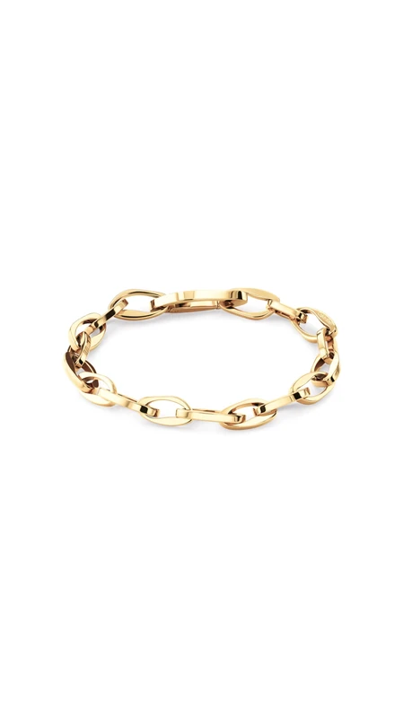 Calvin Klein Women's Gold-Tone Stainless Steel Link Bracelet