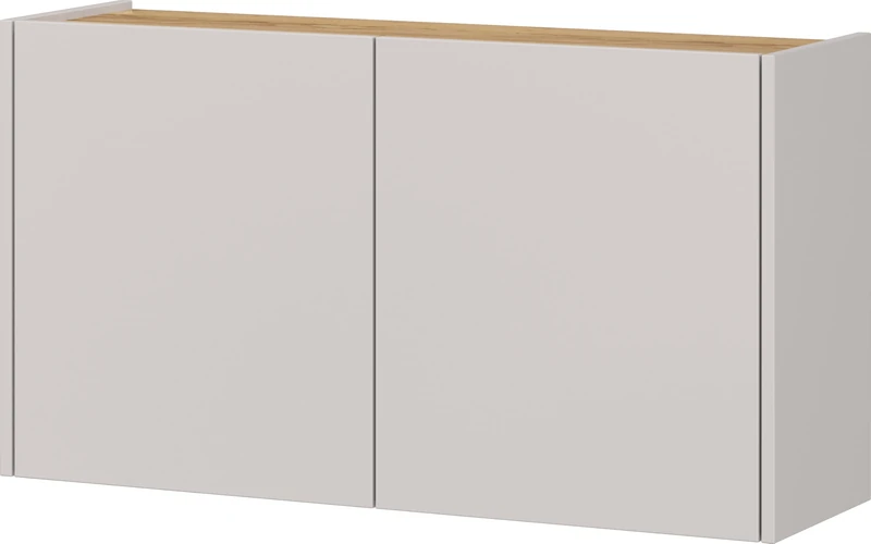 Germania Shoe cabinet 3299-605 GW-Libbiano, in Cashmere/Oak, low depth - ideal for narrow hallways, 93 x 52 x 29 cm (WxHxD)