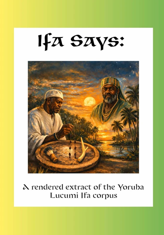 Ifa Says: a rendered extract of the Yoruba Lucumi Ifa Corpus