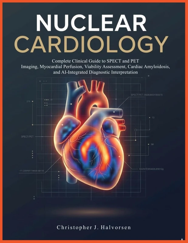 NUCLEAR CARDIOLOGY: Complete Clinical Guide to SPECT and PET Imaging, Myocardial Perfusion, Viability Assessment, Cardiac Amyloidosis, and AI-Integrated Diagnostic Interpretation - Image 1