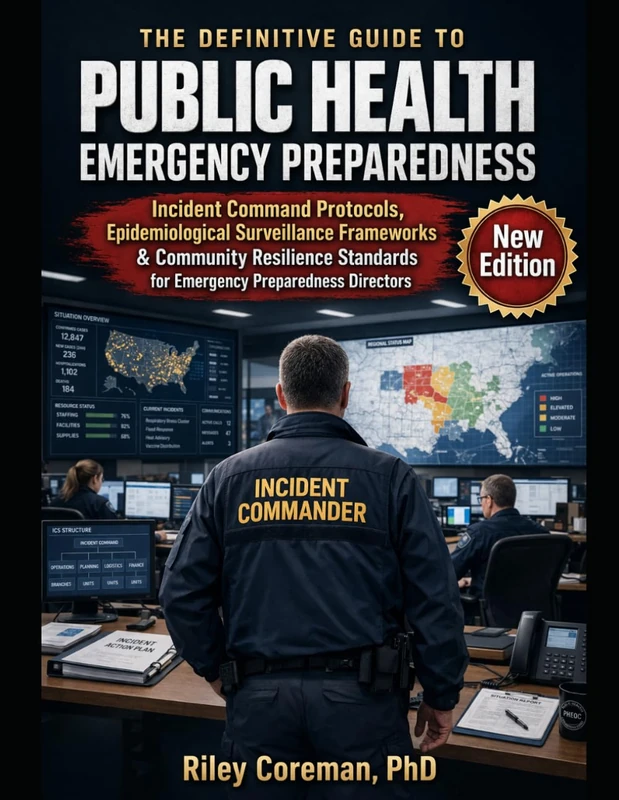THE DEFINITIVE GUIDE TO PUBLIC HEALTH EMERGENCY PREPAREDNESS: Incident Command Protocols, Epidemiological Surveillance Frameworks & Community Resilience Standards for Emergency Preparedness Directors