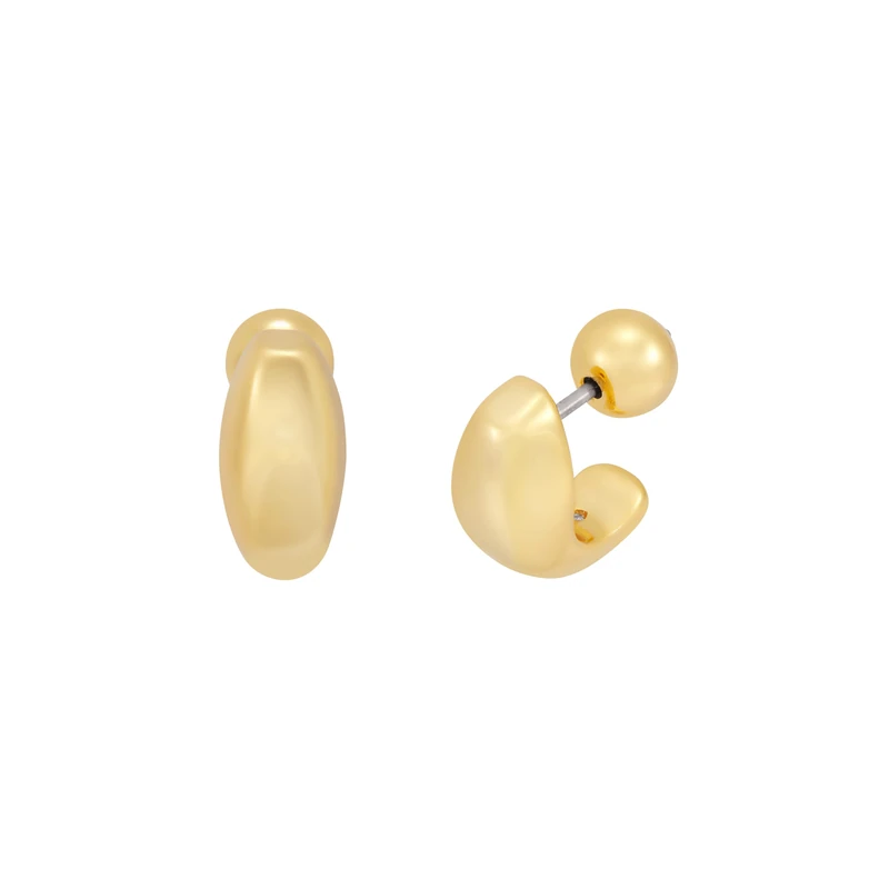 Michael Kors Premium Women's Gold-Tone Brass Earring, MKJ8606710