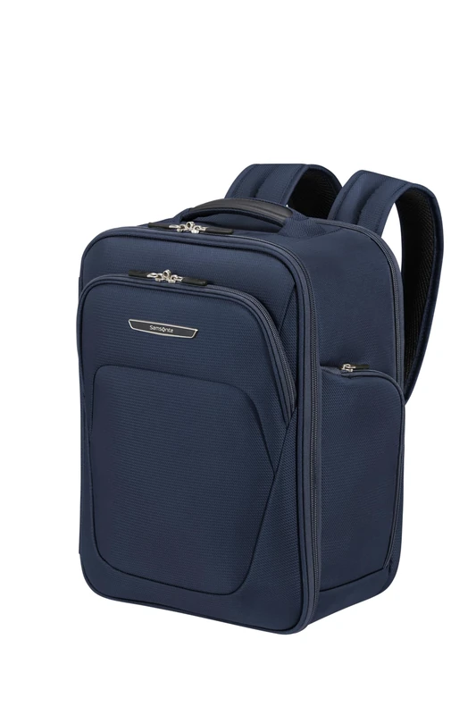 Samsonite Spark SNG Eco - Cabin Backpack 40x30x20 cm - Carry-On for Ryanair, Wizz Air & Vueling, Underseat Bag, Laptop Compartment 15.6", 26 L, 0.80 KG, Blue (Midnight Blue)