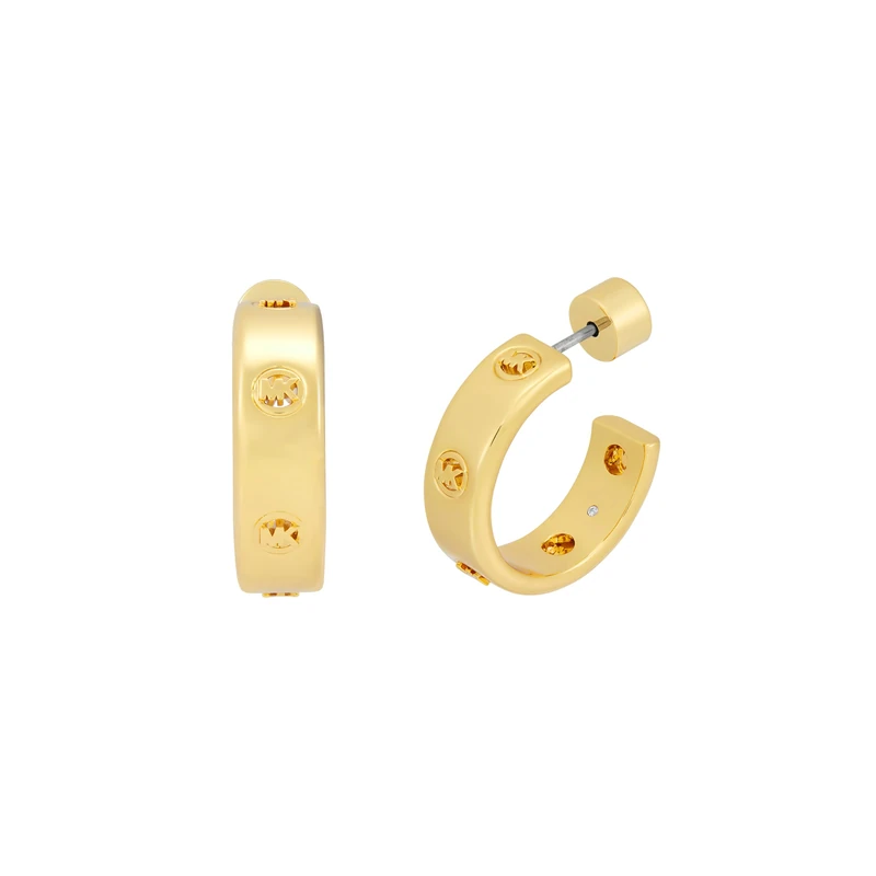 Michael Kors Premium Women's Gold-Tone Brass Earring, MKJ8617710