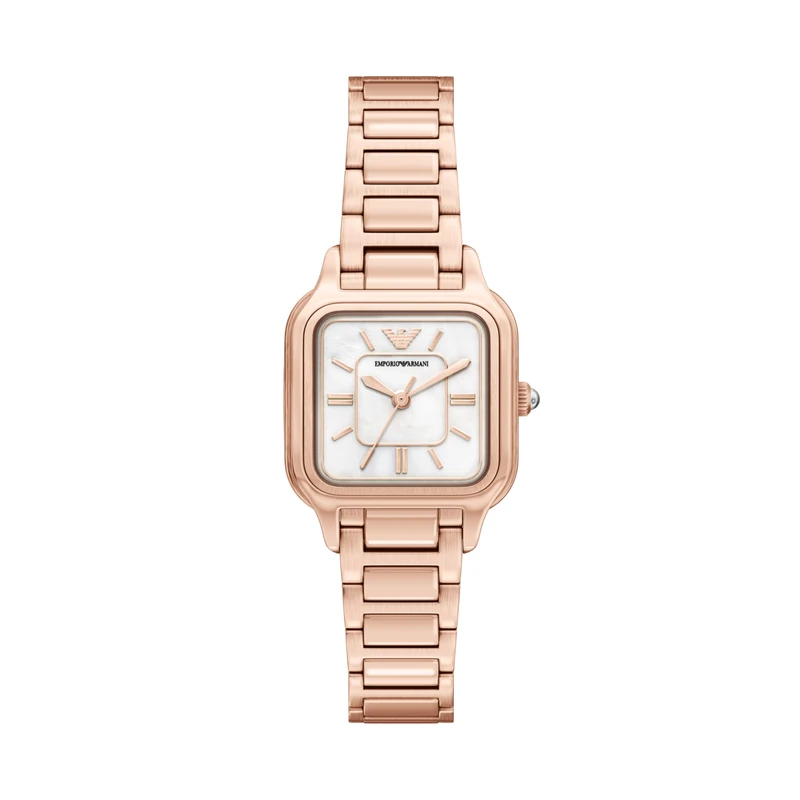 Emporio Armani Women's 35MM Rose Gold-Tone Stainless Steel Watch, AR11743
