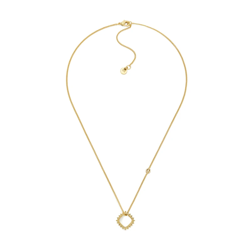 Michael Kors Premium Women's Gold-Tone Brass Necklace, MKJ8609710