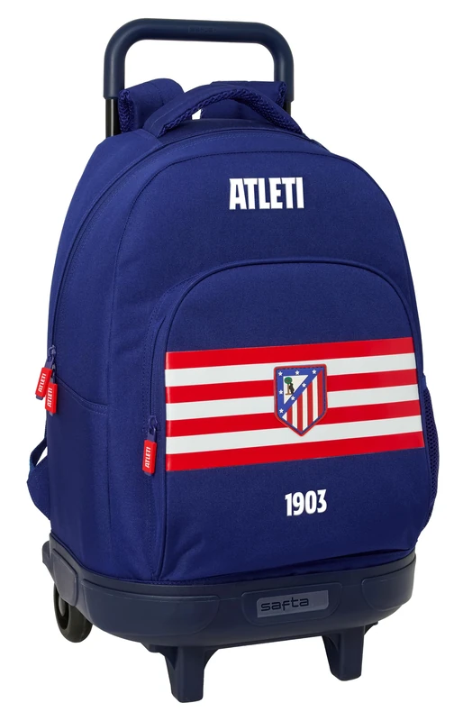 safta Atlético De Madrid 33L Wheeled Backpack One Size