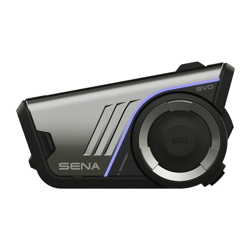 Sena 60S EVO Motorcycle Bluetooth Communication Headset with Sound by Bose, Mesh 3.0 & Wave Intercom, IPX7 Waterproof, Dual Helmet Clamp Kits, Voice Command & Noise Cancellation