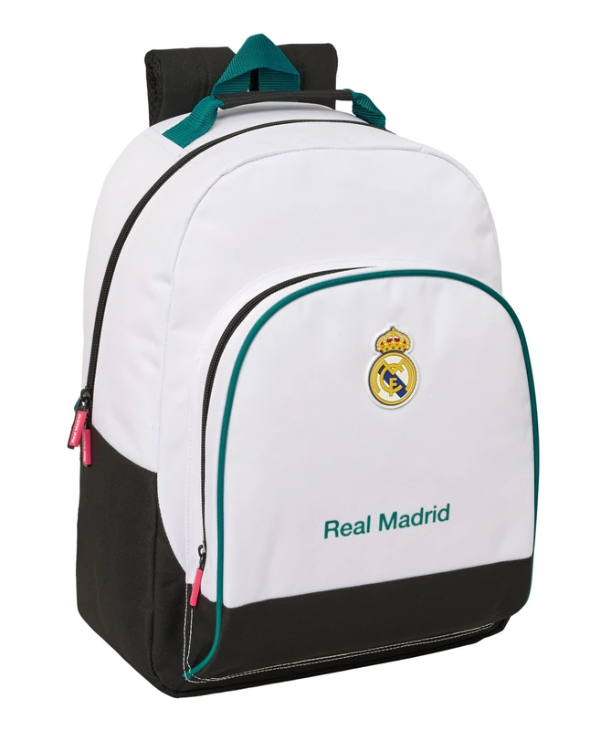 Real Madrid EQUIPACIÓN 26/27 – School Backpack Adaptable to Car, Backpack, Ideal for Children of Different Ages, Comfortable and Versatile, Quality and Resistance, 32 x 15 x 42 cm - Image 1