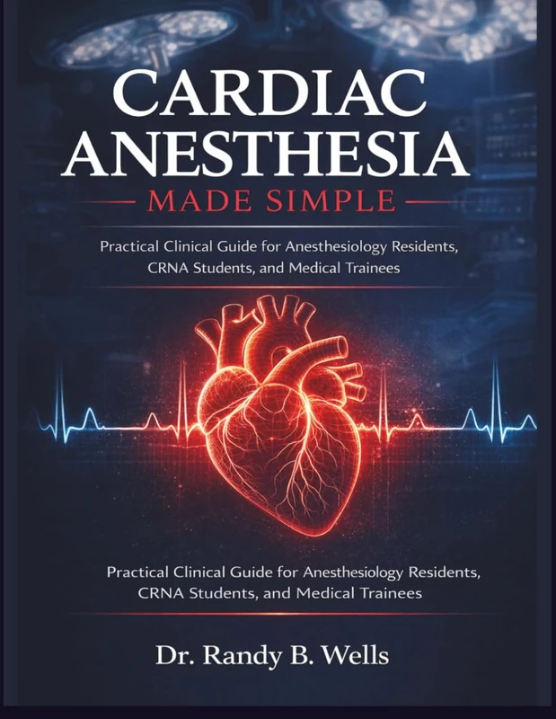 Cardiac Anesthesia Made Simple: Practical Clinical Guide for Anesthesiology Residents, CRNA Students, and Medical Trainees — Master Hemodynamic Monitoring, Perioperative Care, and Board Exam Prep